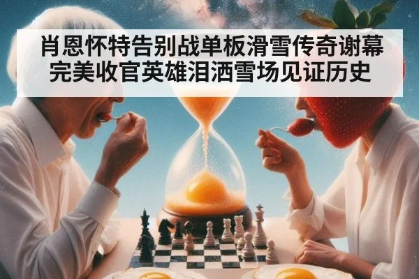 肖恩怀特告别战单板滑雪传奇谢幕完美收官英雄泪洒雪场见证历史